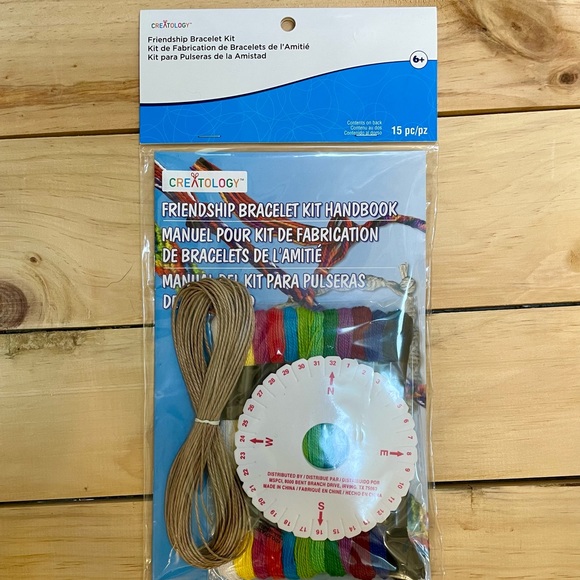 NEW! Friendship Bracelet Making Craft Jewelry Kit DIY, Fun Gift Girls & Tweens - Picture 3 of 4